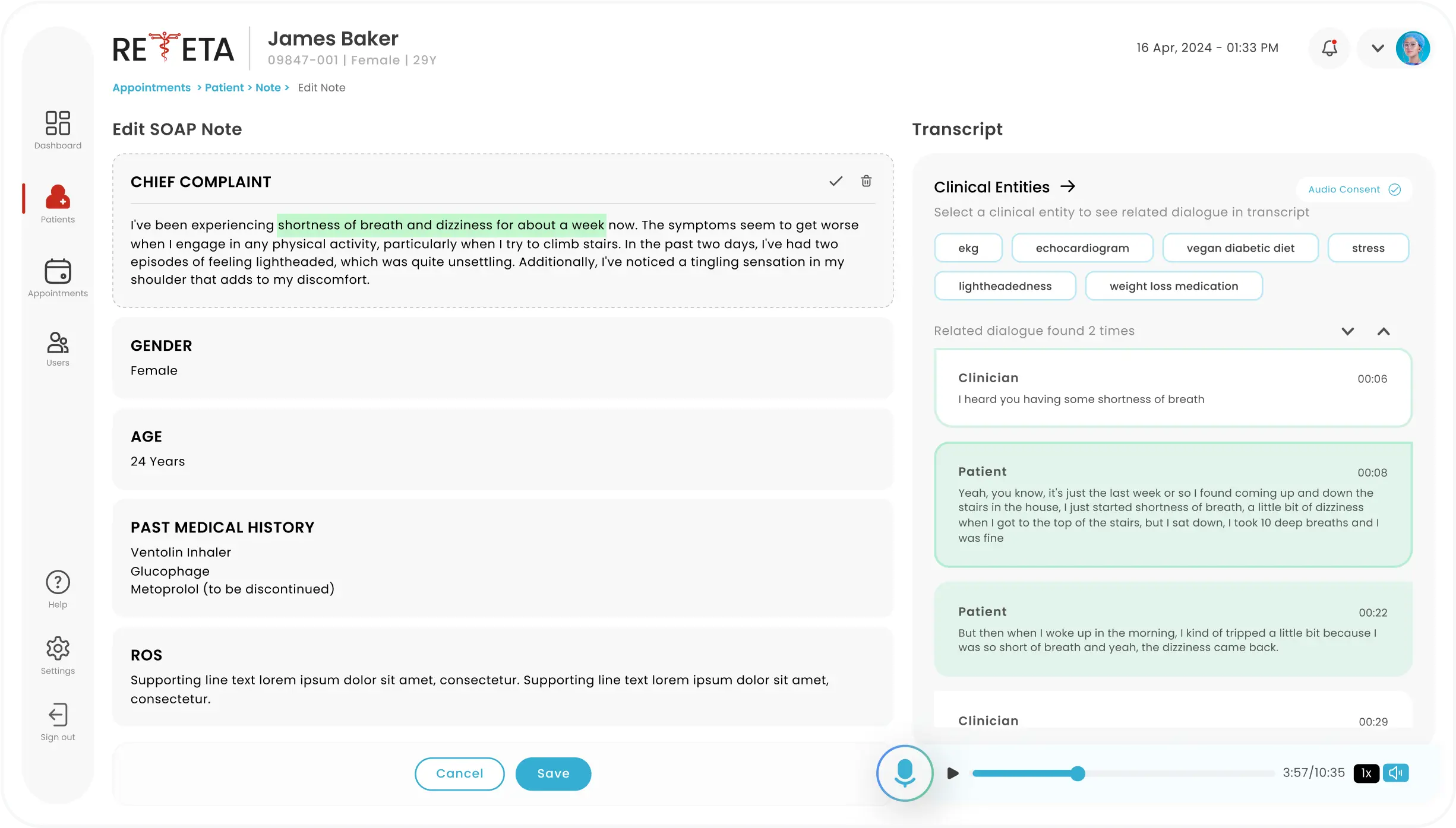 Reteta AI-powered platform