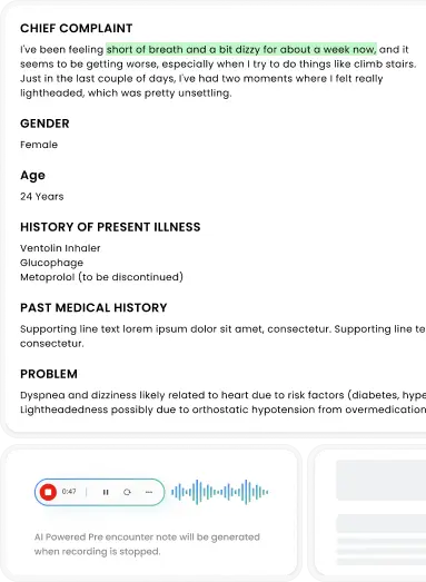 Ambient Voice Scribing Engine